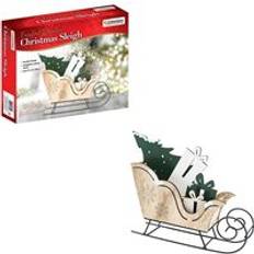 Wooden Sled Ornament