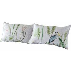 Florals Pillow Cases Paoletti Aaliyah Botanical Pillow Case White
