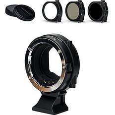 JJC EF-EOS R Auto Focus Lens Mount Adapter C-PL UV