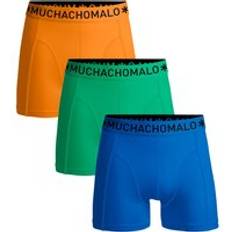 Orange Men's Underwear Muchachomalo Boxershorts 3-Pack 589 Green Blue Orange