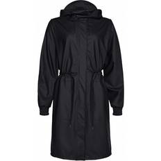 Rains String W Parka - Black