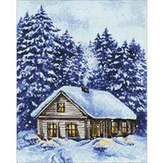 Black Diamond Paintings Crafting Spark Diamond Painting Kit Winter CS2581 15.8 x 19.7 inches Assorted Assorted