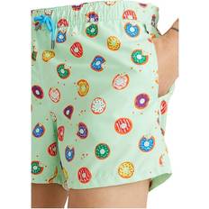 Turchese Costumi da bagno Happy Socks Donut Swimshorts - Red,Turquoise,Green