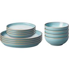 Denby Azure Haze 12 Dinner Set 12pcs