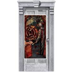 Halloween Banner Plast Med Klovn