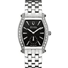 Bulova Accutron 63R006 Ladies Black Silver Saleya Watch