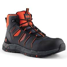 Work Clothes Scruffs Glide Safety Work Boots Black/Orange