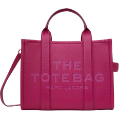 Marc Jacobs The Leather Medium Tote Bag - Lipstick Pink