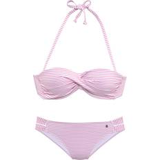 Conjuntos de bikini s.Oliver Bikini - Rosa Claro/Blanco
