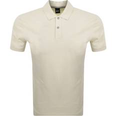 BOSS Pallas Polo T Shirt Cream