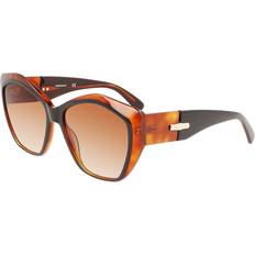 Solbriller Longchamp Solbriller Kvinder Tortoiseshell - Brown/Tortoise Black