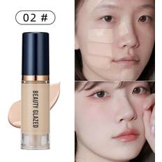 HKHBJS Matte Liquid Face Foundation Long Wear Oil Control Foundation Full Coverage Concealer Foundation Waterproof Contour Makeup