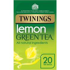 Twinings Lemon Green Tea, 20 Tea Bags 20pcs