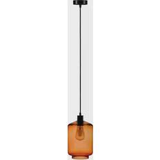 Hanging Tube Amber Lampada a Sospensione 17cm