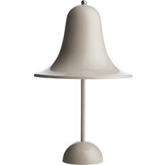 Pantop portabel bordslampa Verpan Pantop Grey Sand Bordslampa 30cm