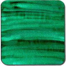 East Urban Home Green Strokes Coaster