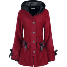 Rouge Manteaux Manteau Alison - Rouge