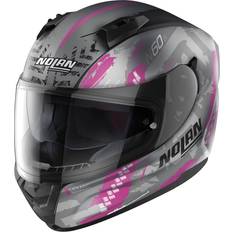 Nolan Pink Motorcycle Helmets Nolan N60-6 Wheelspin Full-Face Helmet pink
