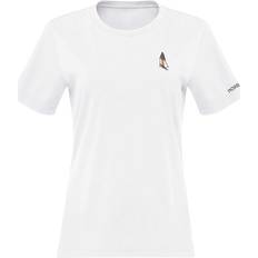 Norrøna Overdeler Norrøna Cotton Activity Embroidery T-Shirt - Pure White