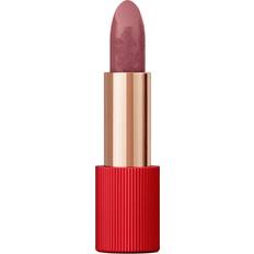 La Perla Beauty Matte Silk Nudes Lipstick Rosewood Red