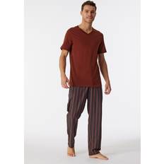 Schiesser Överdelar Schiesser Mix Plus Relax T Shirt Wine red * Kampanj *