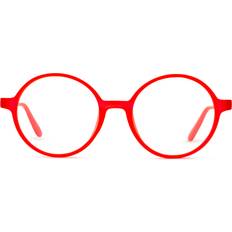 Glasses Round in Red by Foster Grant Bartlett 2.25 Red