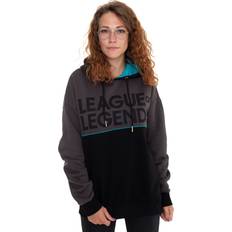 Sunred League Of Legends Logo Hoodie Schwarz