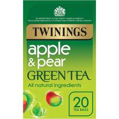 Twinings Food & Drinks Twinings Apple & Pear Green Tea, 20 Tea Bags 20pcs