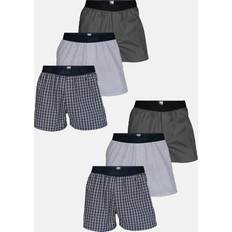 JBS Økologisk bomuld, Boxershorts, 6-pack, Multifarve tern