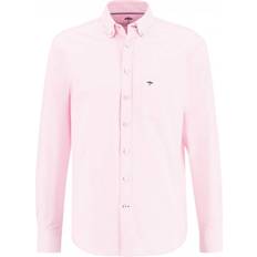 Men's Long Sleeved Oxford Button Down Collar Shirt Pink