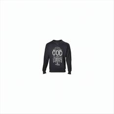 BioWorld Sweat-shirt Uncharted 4 For God & Liberty Homme Noir - Taille