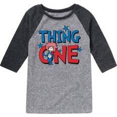 Dr. Seuss Thing One Toddler And Youth Raglan Graphic T-Shirt