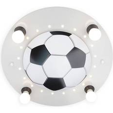 Elobra Fodbold loftlampe, 4 Spotlight