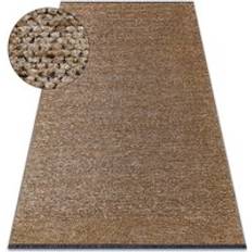 Carpets & Rugs RUGSX Carpet florence 24021 One-colour, glamour, woven Beige
