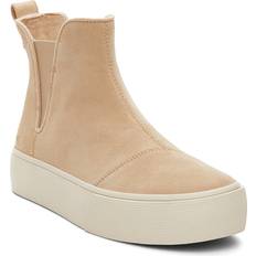 Chelsea Boots Toms FENIX PLATFORM CHELSEA Ladies Sneakers Oatmeal-7