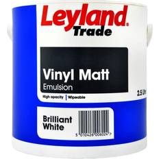 Leyland Trade Vinyl Matt 2.5L White