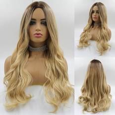 Shine Wigs New'C JSSW-126 NEW'C Long Brown Ombre Synthetic Wigs