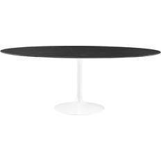 Oval Dining Tables modway Lippa Black Dining Table 47x78"