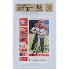 Panini America Joe Burrow Cincinnati Bengals Autographed 2020 #19 Beckett Fanatics Witnessed Authenticated 9.5/10 Rookie Card