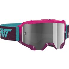 Motorcycle Goggles LEATT Velocity Motocross Goggles, pink-blue, pink-blue, One