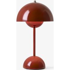 &Tradition Flowerpot VP9 Red Brown Table Lamp 29.5cm