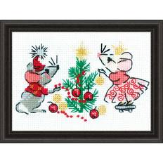 Ull Handarbetskits Riolis Waiting for the Holiday Counted Cross-Stitch Kit