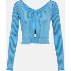 Jacquemus Uld Stilfuld Cardigan Uld - Sort