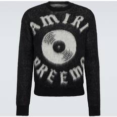 Amiri Sweatere Amiri Logo Wool Sweater - Black