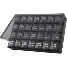 Shein Monthly Pill Organizer 28 Day Pill Box