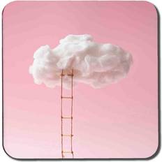 East Urban Home Ladder To The Cotton Clouds Coaster