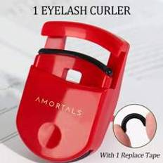 Red Eyelash Curlers Shein Portable Eyelash Curler 1pc Refill Strip