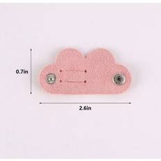 Headphone Accessories Shein Heart Cord Organizer Earbud Holder 6 Pcs