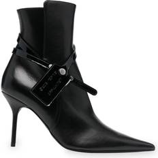 Off-White Women Ankle Boots Off-White Nappa Enkellaarzen Dames - Zwart