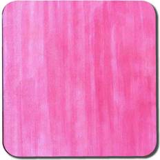 Pink Coasters East Urban Home Pink Strokes Coaster